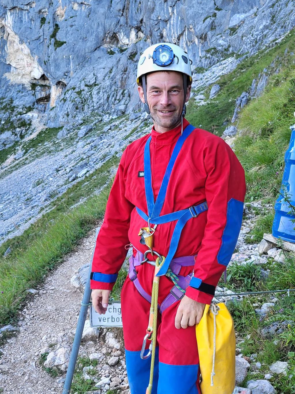 Stefan Sassenrath- Sprecher der Eishöhlenführer